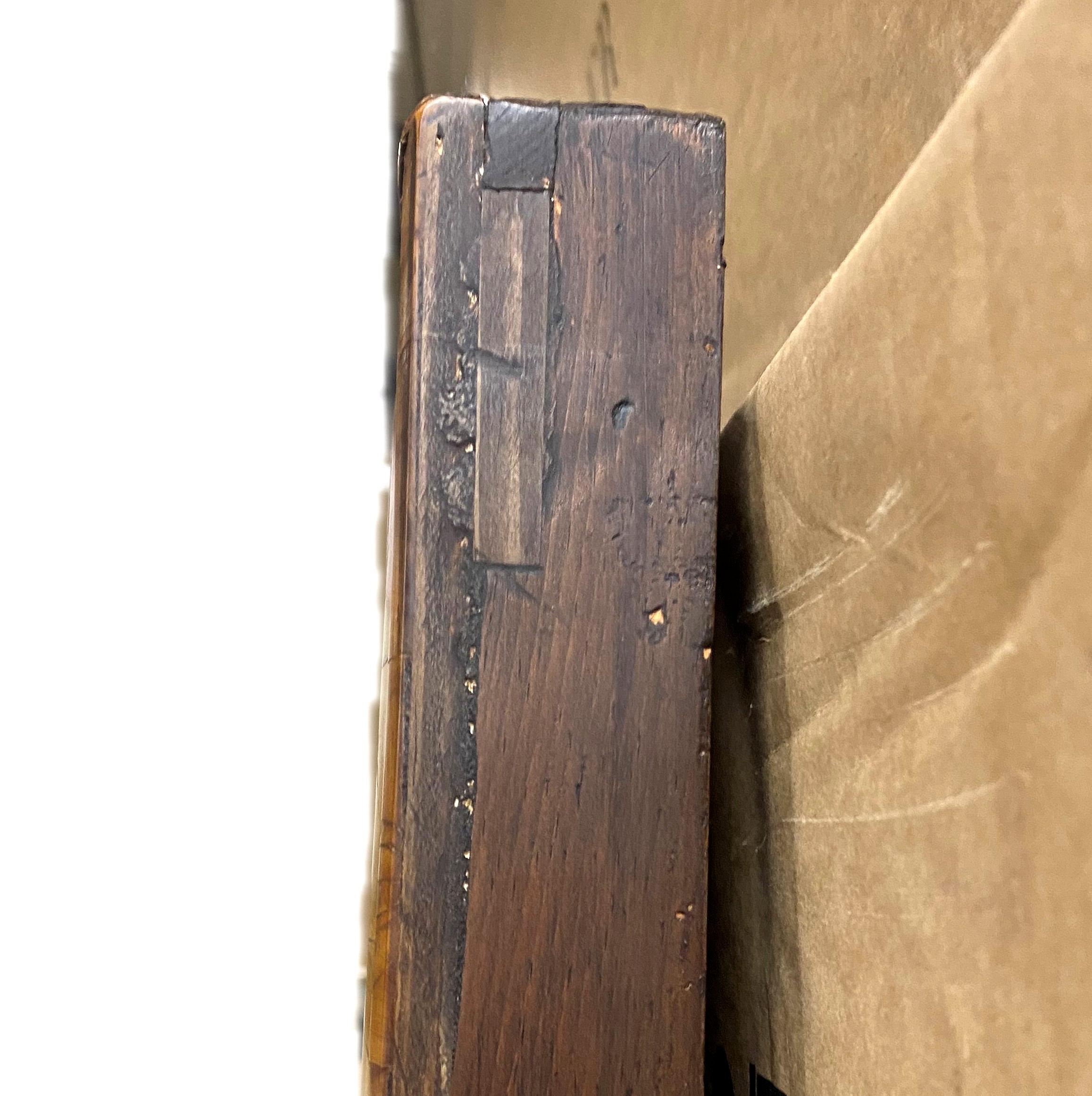 Large oversized 19th Century Yew Veneered Mirror For Sale 3