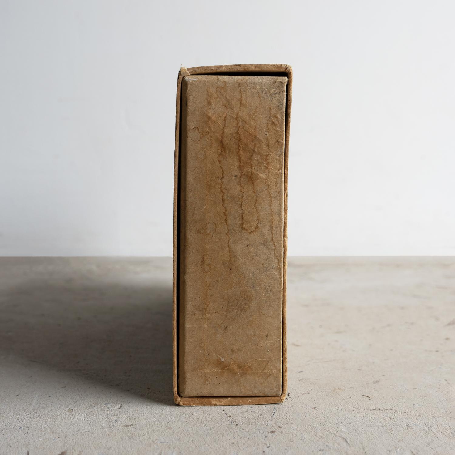 Large Oversized Antique Advertising Matchbox And Contents, 1920s For Sale 1