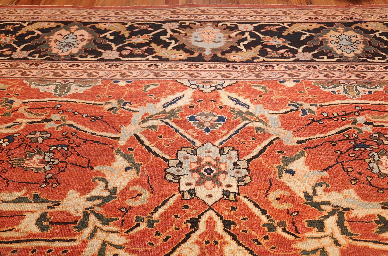 Antique Persian Sultanabad Carpet. 14 ft 5 in x 21 ft 9 in For Sale 5