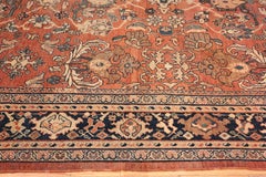 Large Oversized Antique Persian Sultanabad Rug. Size: 13 ft 10 in x 20 ft