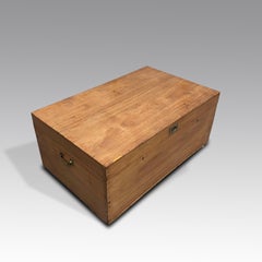 Large/Oversized Camphor MilitaryCampaign Trunk/Chest/Box