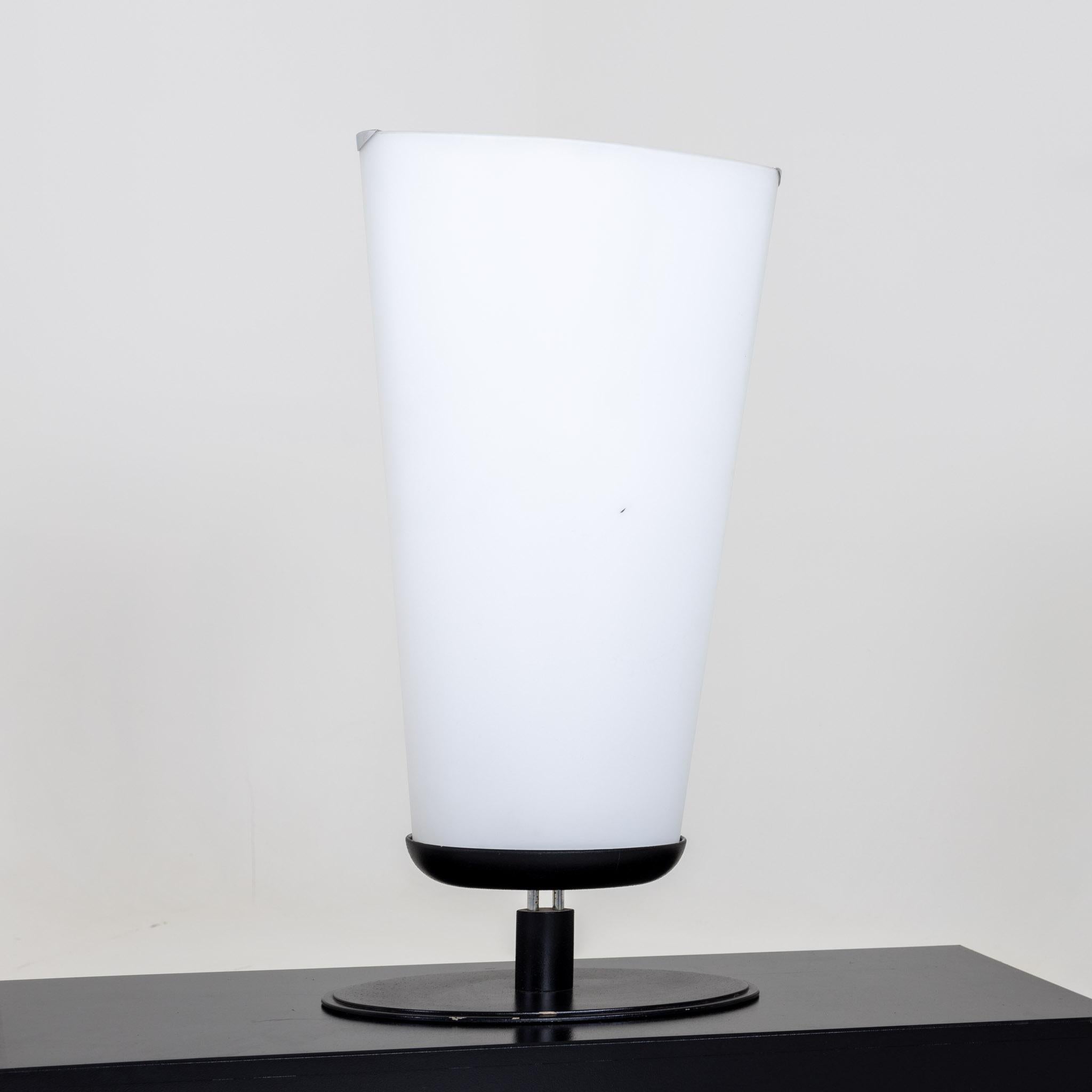 Large Oversized Lucos Modernist Table Lamp In Good Condition For Sale In New York, NY