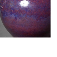 Large Oxblood Vase with Qianlong Nin Choi Mark
