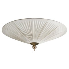 Large Paavo Tynell Model 1076/80220 Flush Mount for Idman Oy, Mid-20th Century