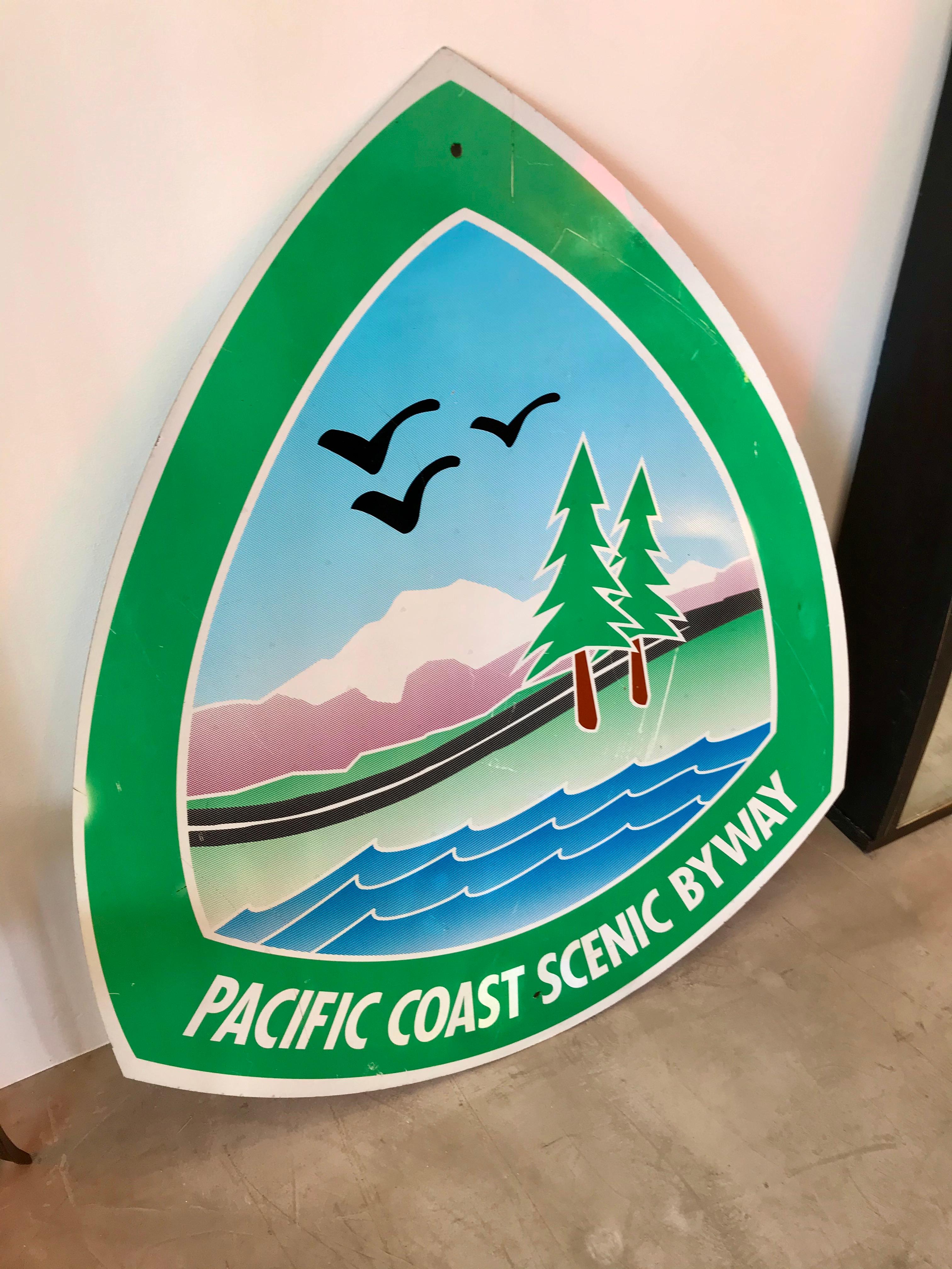 pacific coast highway sign