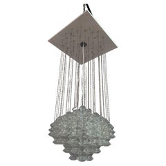 Large "Pagode" Pendant Chandelier by Kalmar, Vienna, C. 1960