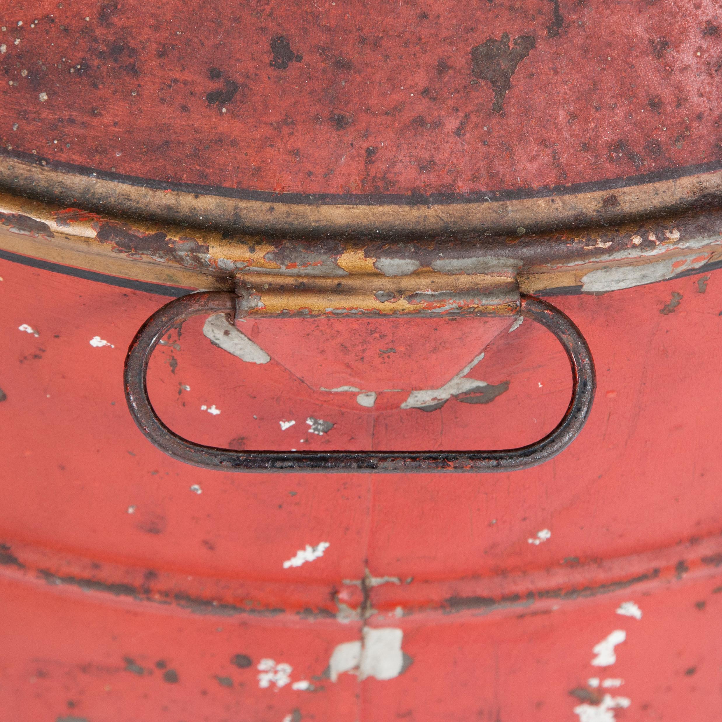 Large Paint and Gilt Coffee Container 3