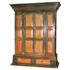 Large Painted Armoire