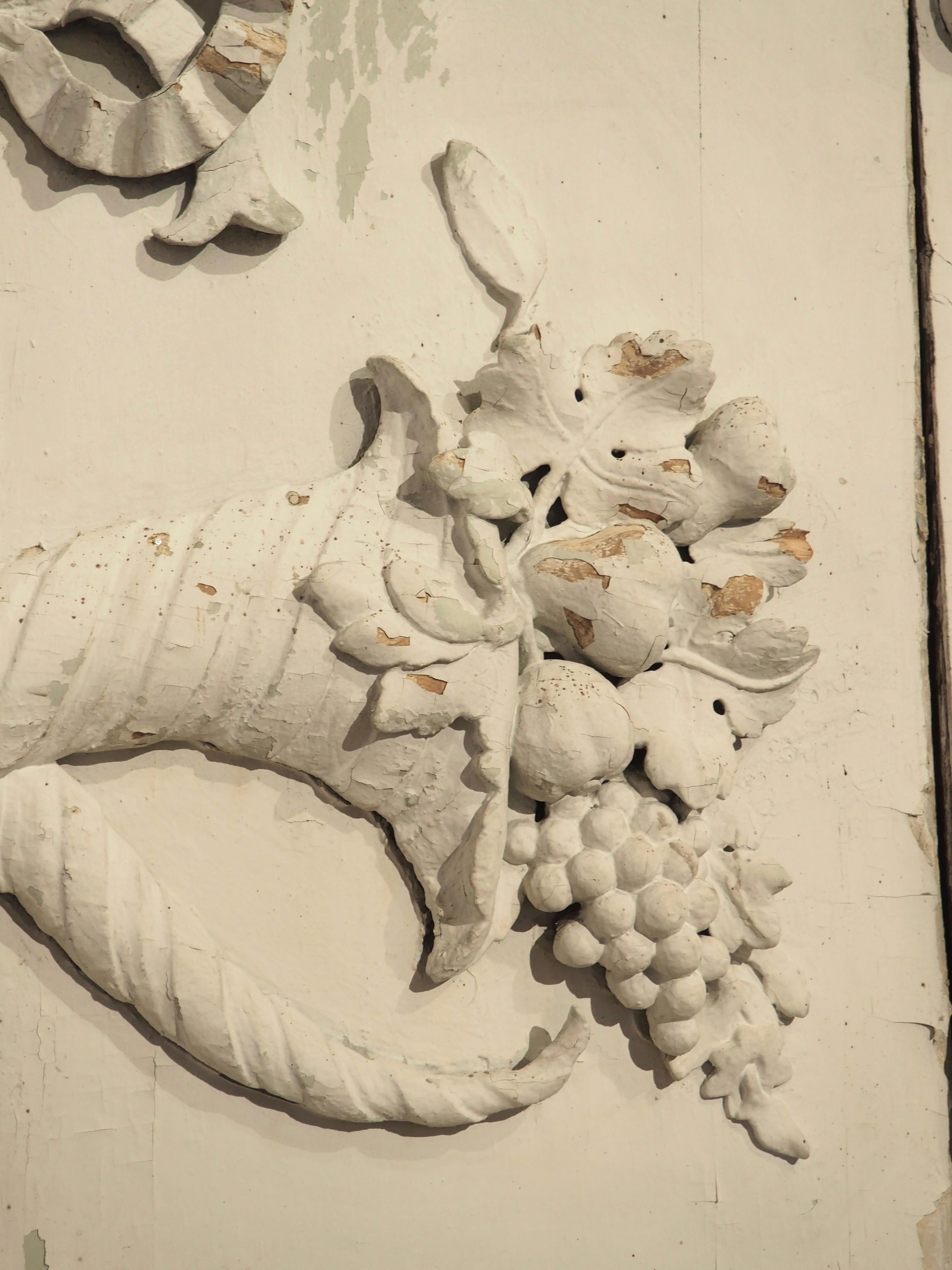 Grande porta dipinta Chateau Boiserie Luigi XVI, CIRCA 1760 in vendita 5