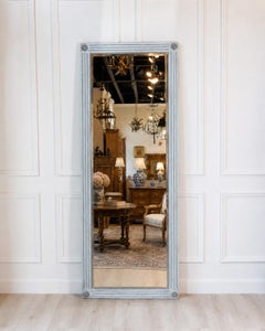 Large Painted Napoleon III Mirror