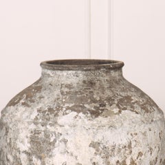 Large Painted Olive Jar