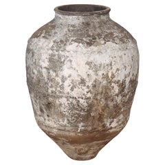 Large Painted Olive Jar