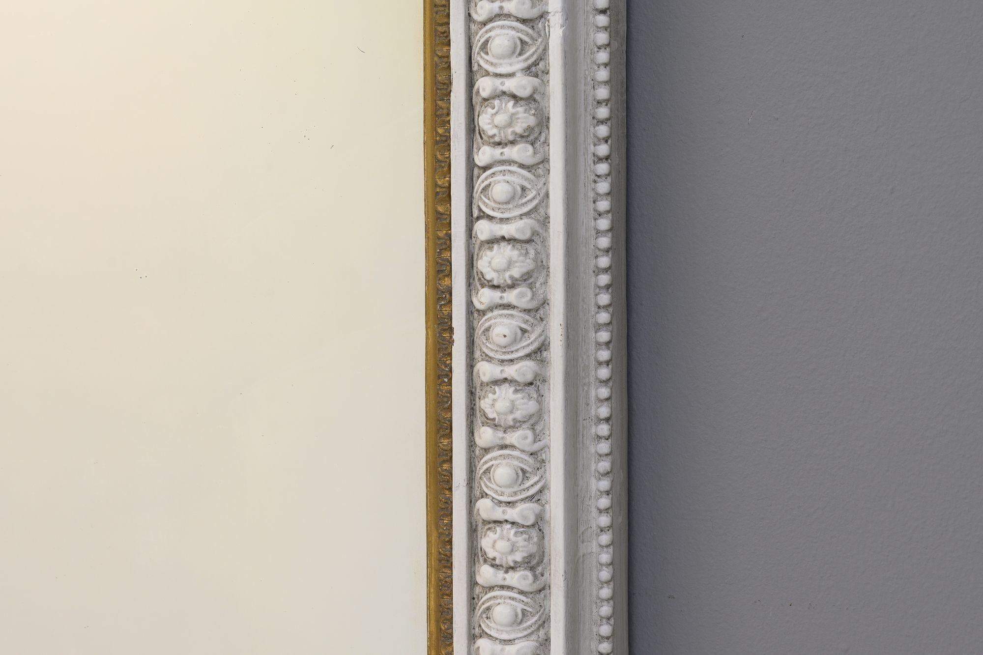 Victorian Large Painted Overmantel For Sale