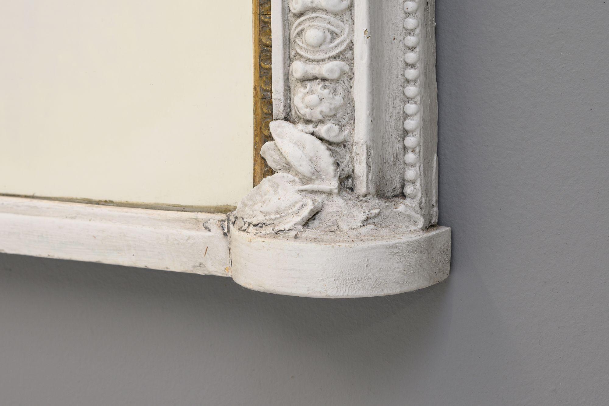 British Large Painted Overmantel For Sale