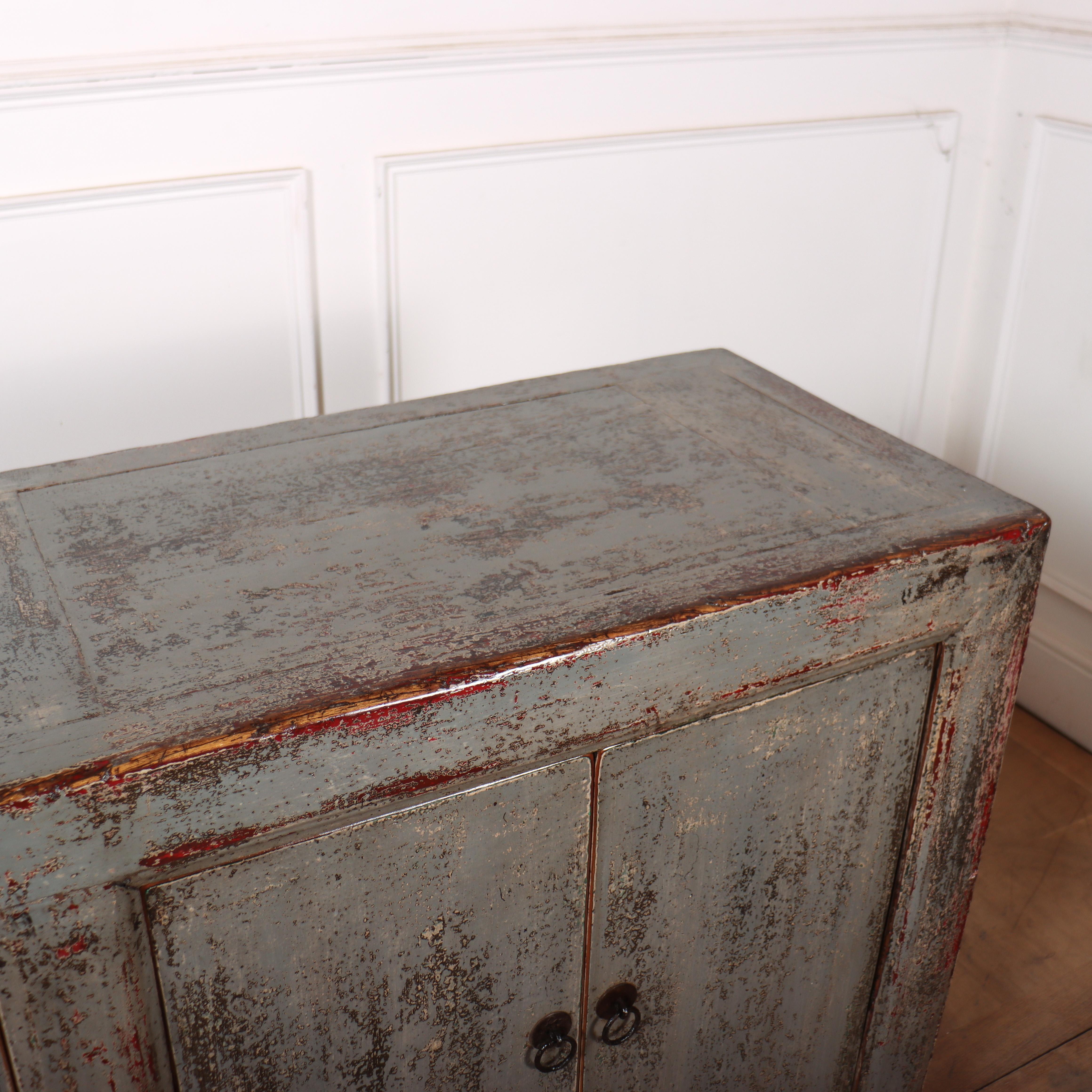 Grand buffet peint en vente 1
