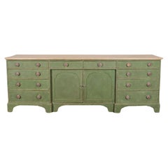 Large Painted Yorkshire Dresser Base