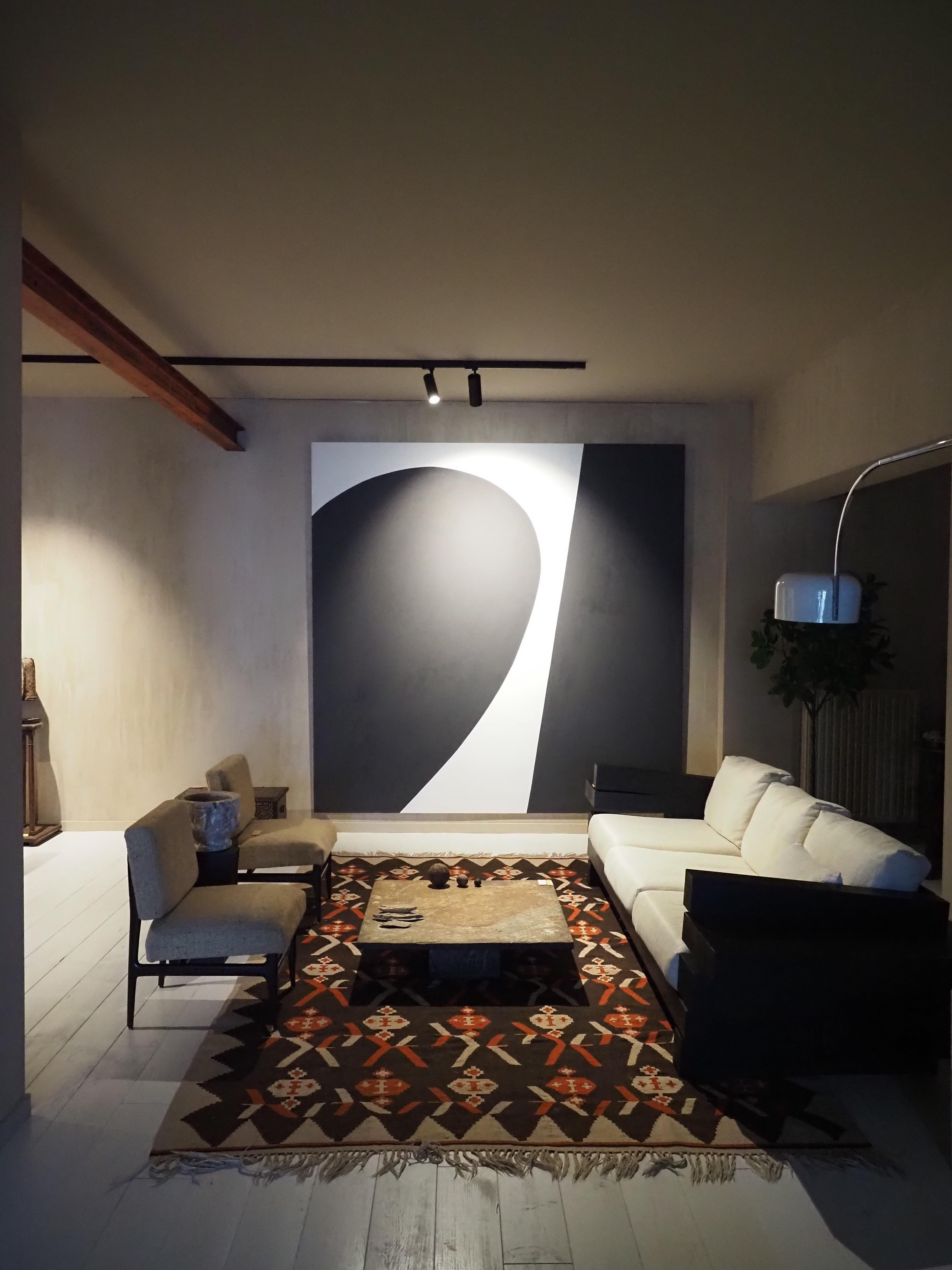 Large painting by Carole Montgomery 