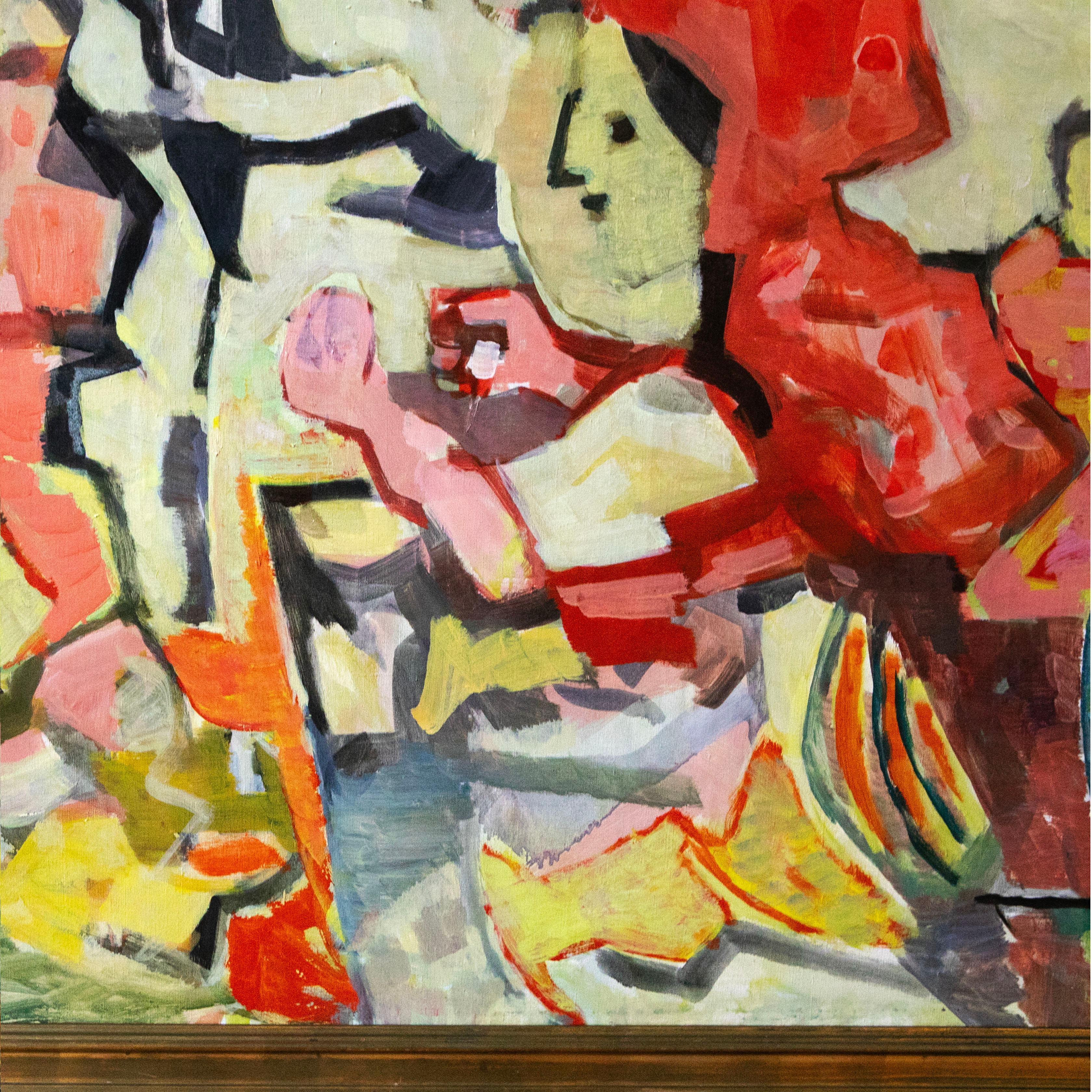 Spanish Large Painting By Francisco Bores - 