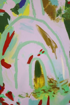 Large Painting by Joshua Nathanson (b.1976), "The Cowboy" dtd 2018