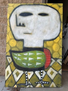 Grande peinture du célèbre artiste de Palm Springs Shawn Savage