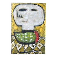 Large Painting by Noted Palm Springs Artist Shawn Savage