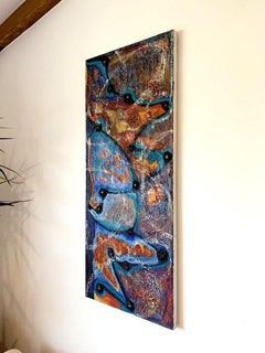 Large Painting by Wendy Cohen "Connect the Dots"