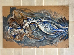 Large painting of Vénus Anadyoneme by Pôl Roux