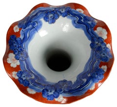 Gran pareja de jarrones Imari japoneses del siglo XIX