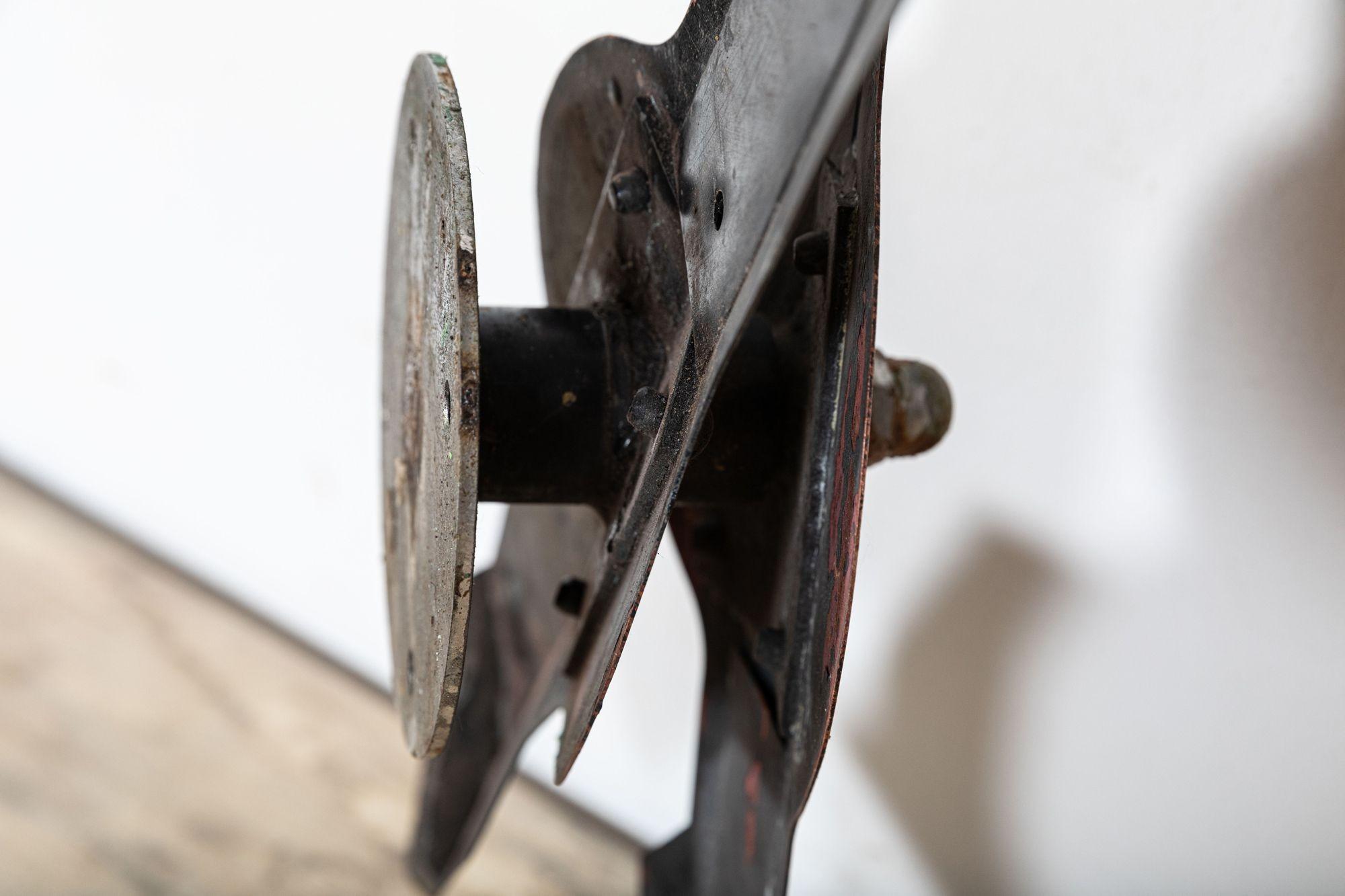 Large Pair 19thC French Copper Clock Tower Hands For Sale at 1stDibs