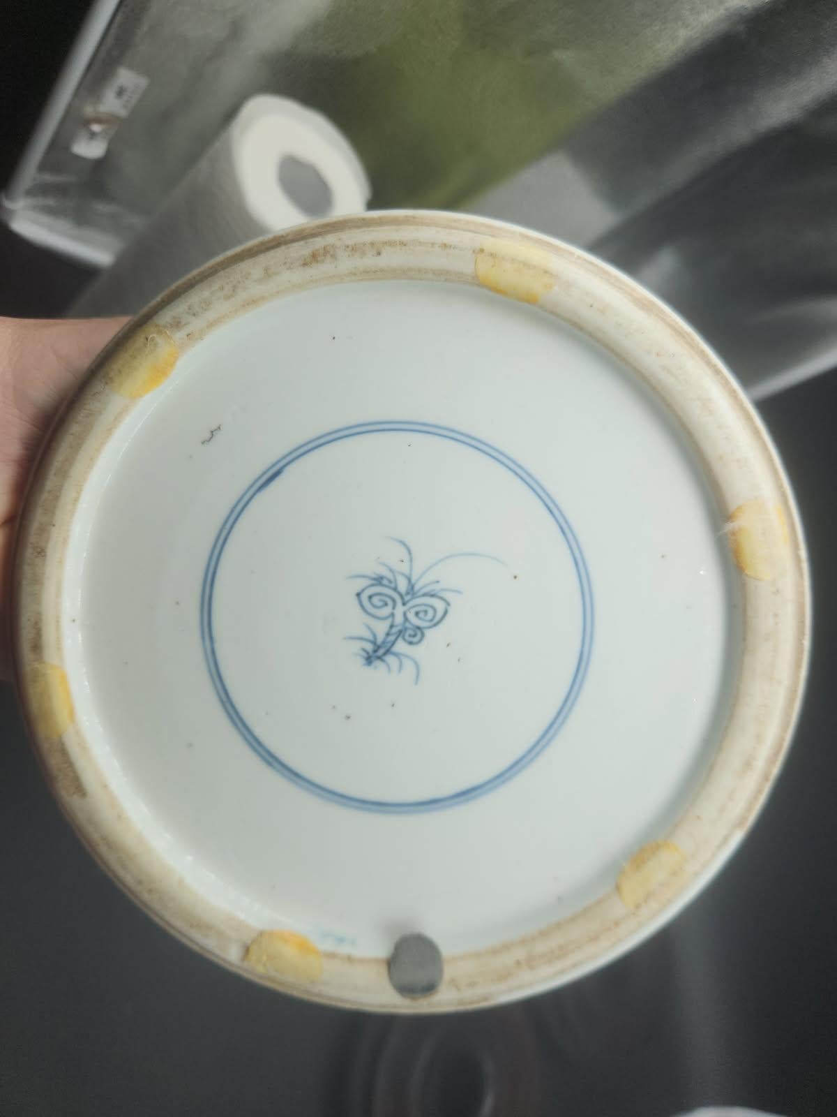 Phoenix Tail Yen Yen Grande paire de vases en porcelaine de Chine de la dynastie Qing (18e siècle) en vente 13