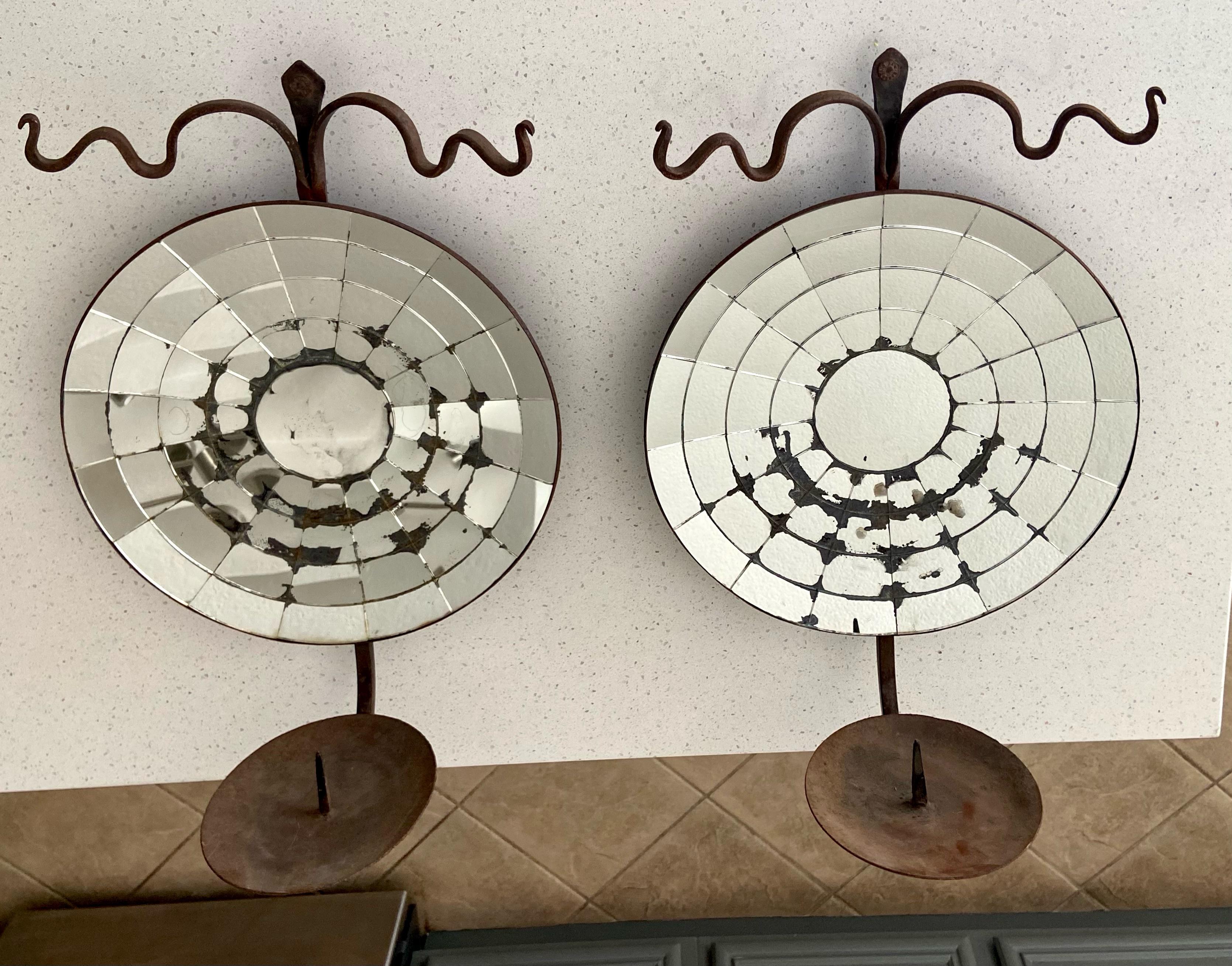 multi candle wall sconce