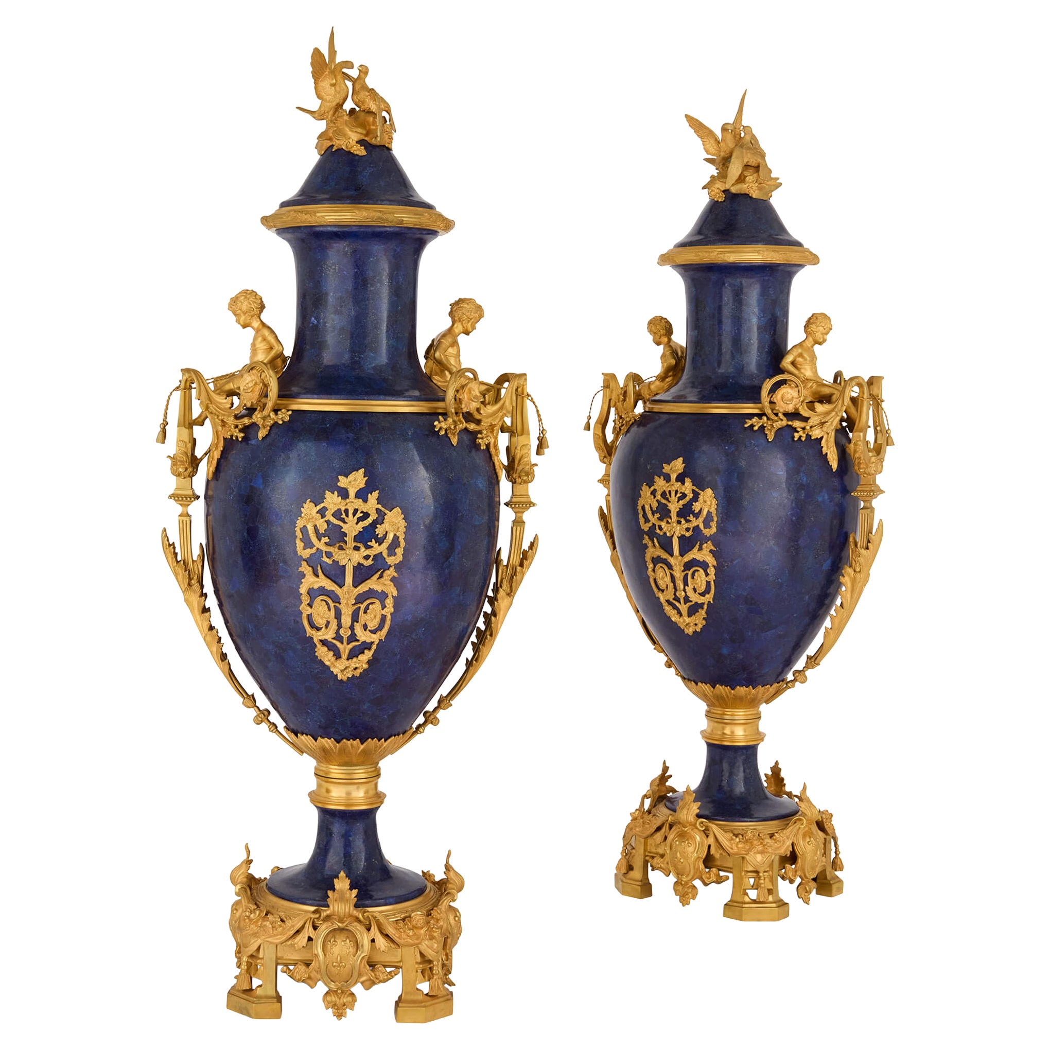 Carved Vases and Vessels