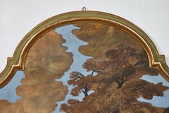 Large Pair of 18th Century Overdoor Paintings