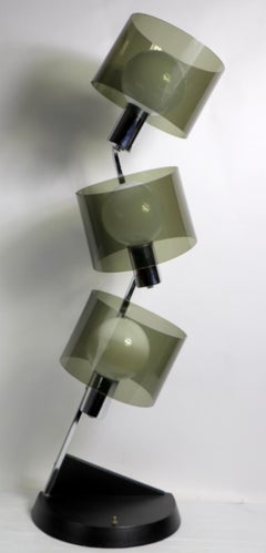 Large Pair of 1970's Table Lamps