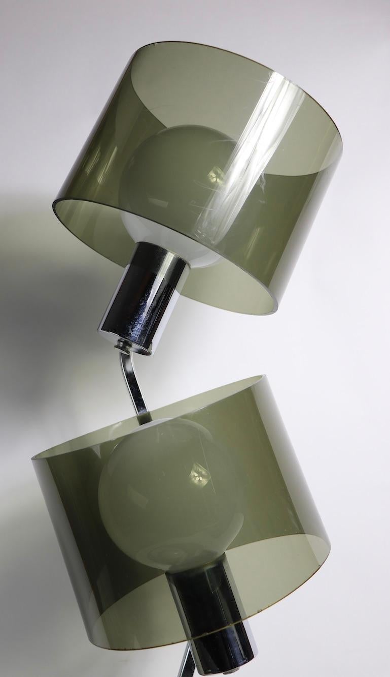 Late 20th Century Large Pair of 1970's Table Lamps