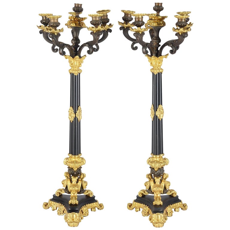 Lansquenet wears 19th century candelabra