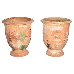 Large Pair of 19th Century French Anduze Planters - Boisset