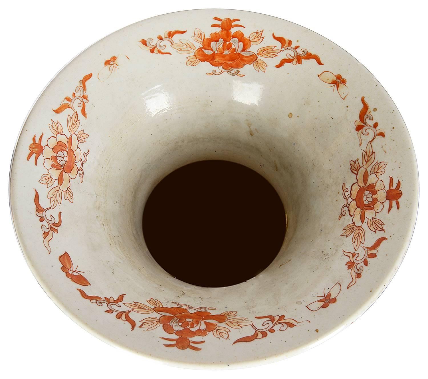Japanese Large Pair of 19th Century Imari Vases