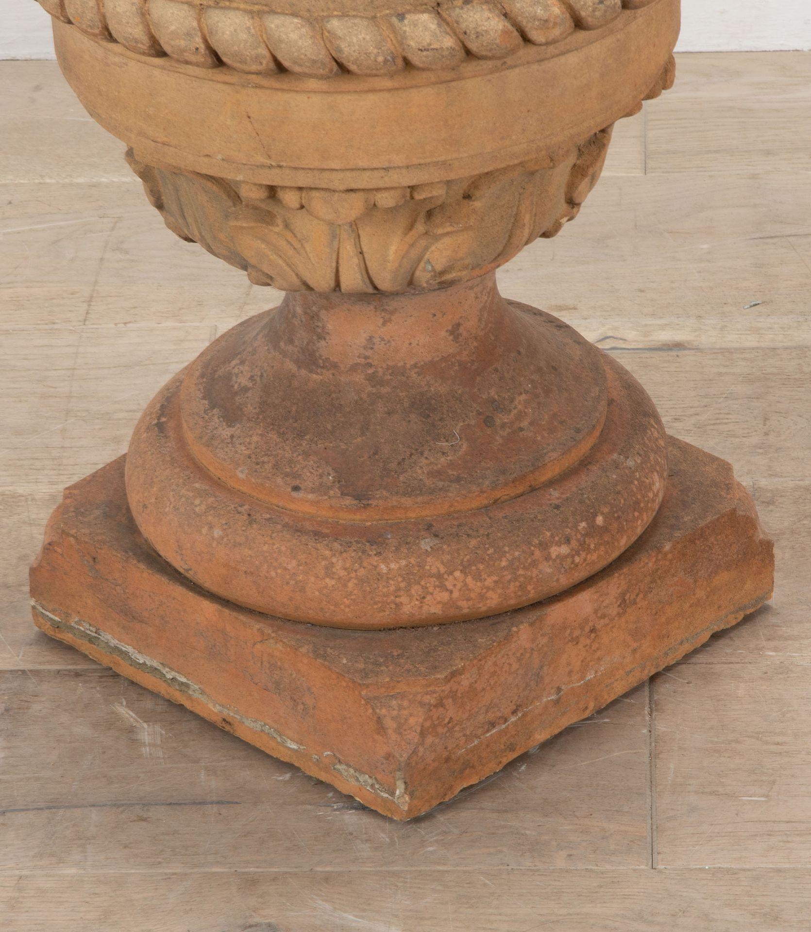 Large Pair of 19th Century Terracotta Gatepost Finials For Sale 4