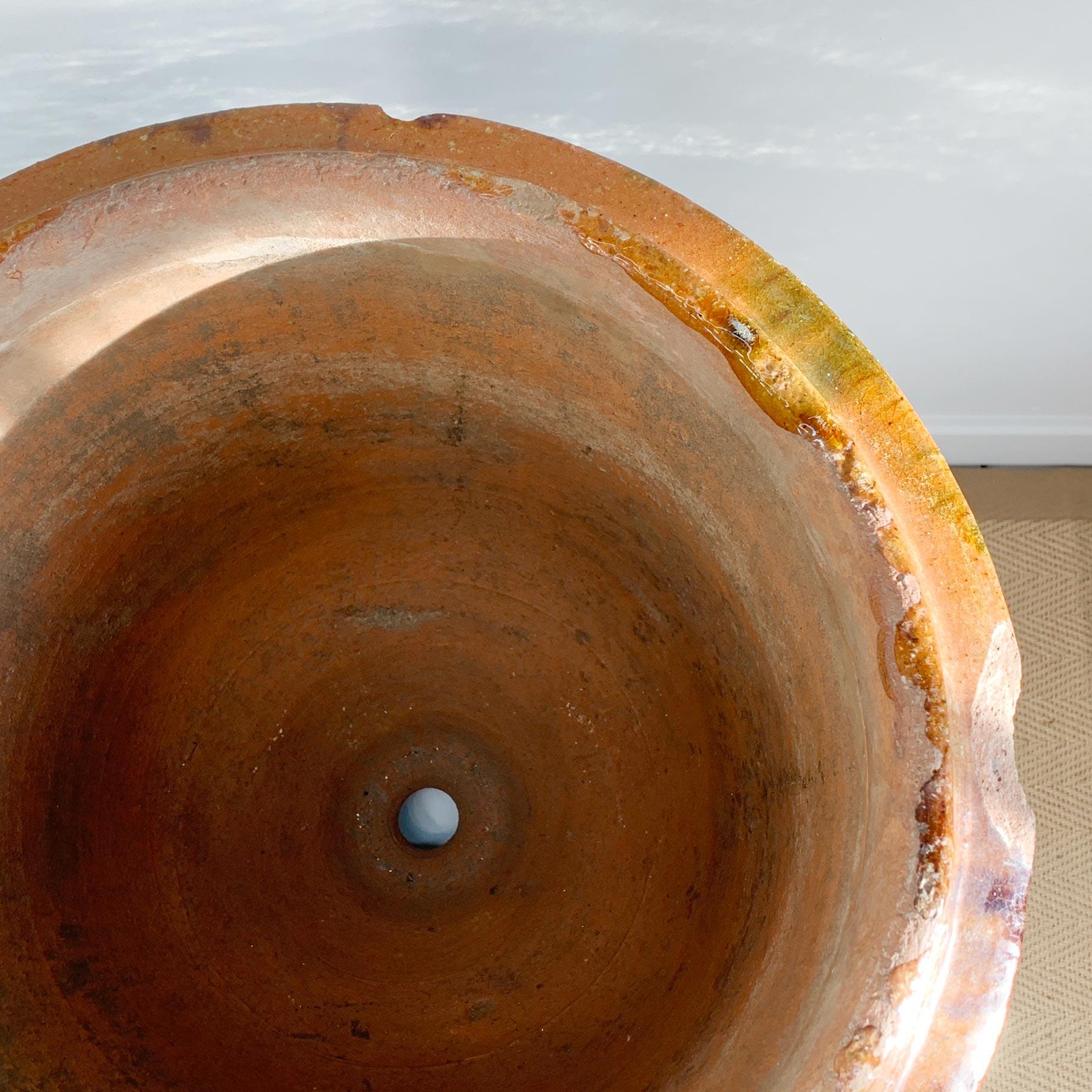 Terracotta Large Pair of Anduze Pottery Planters For Sale