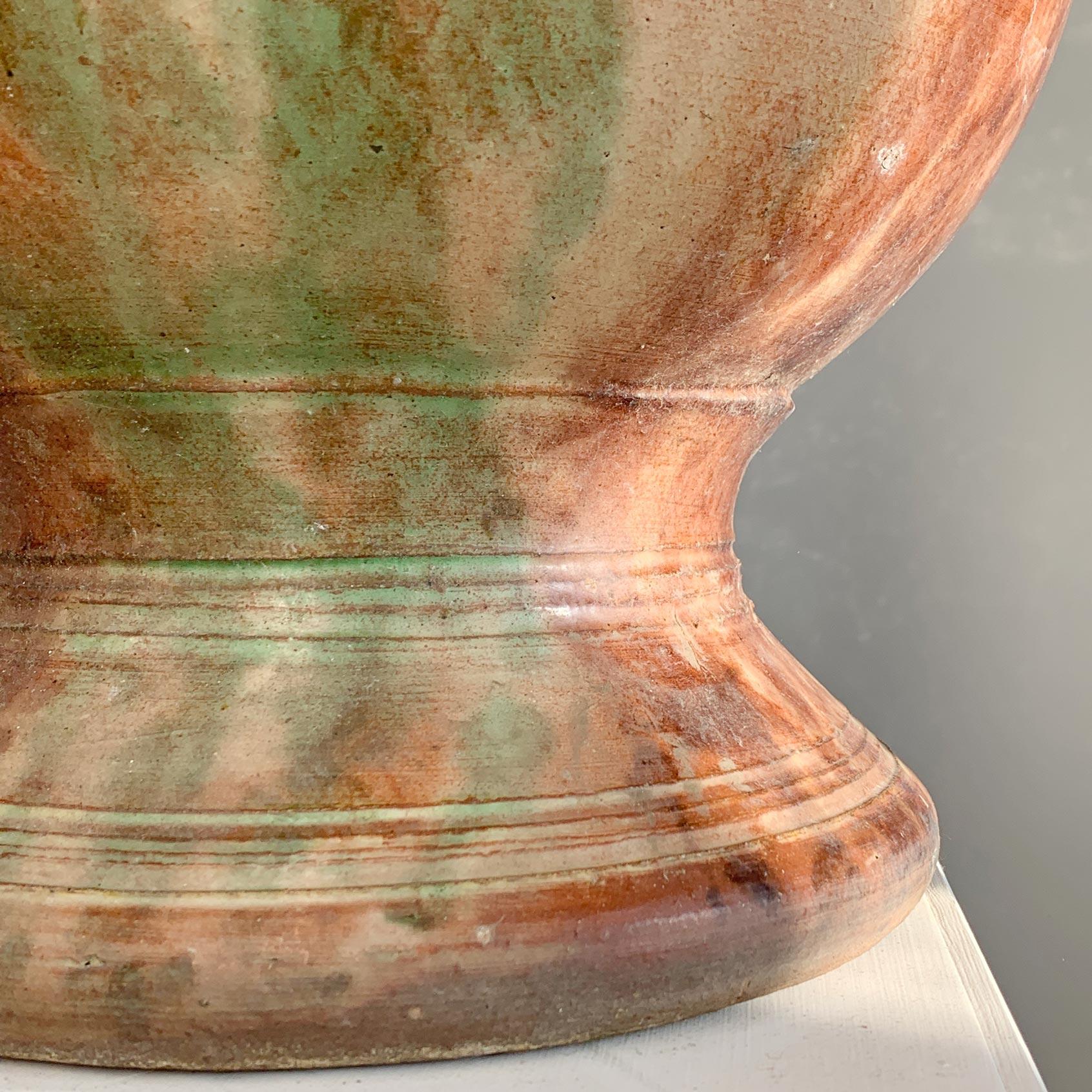 Großes Paar Anduze-Pflanzgefäße aus Keramik (Glasiert) im Angebot