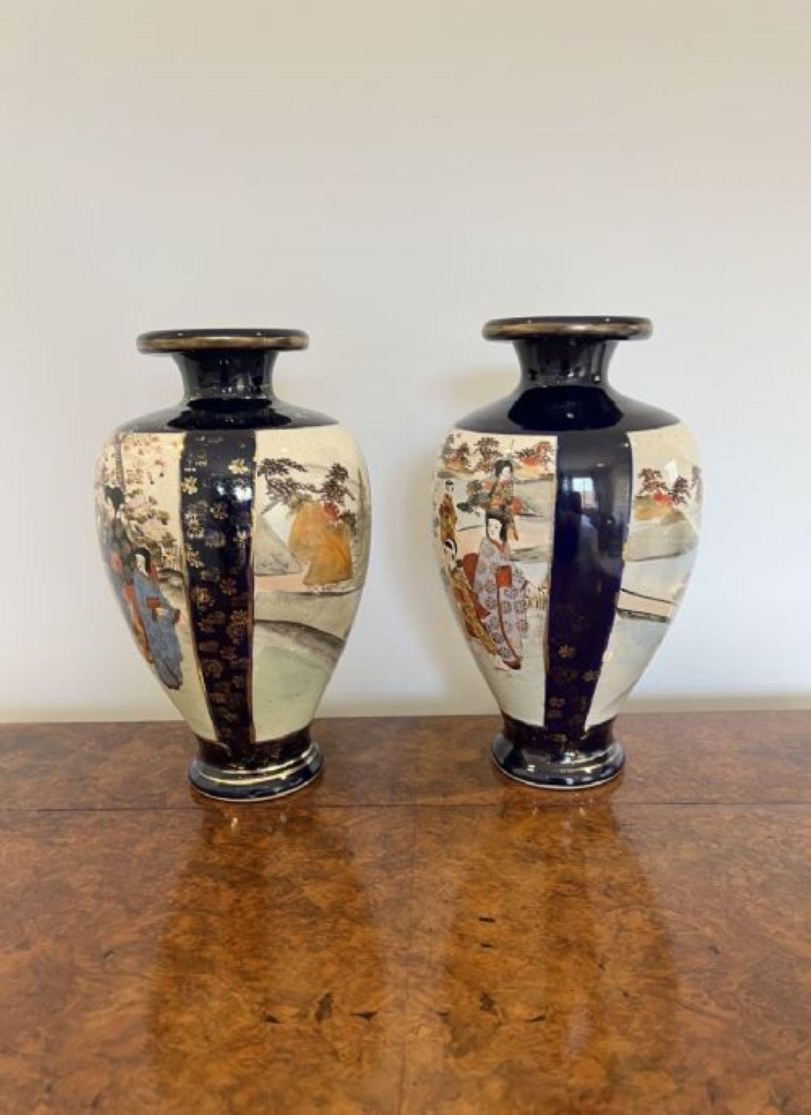 antique satsuma vase