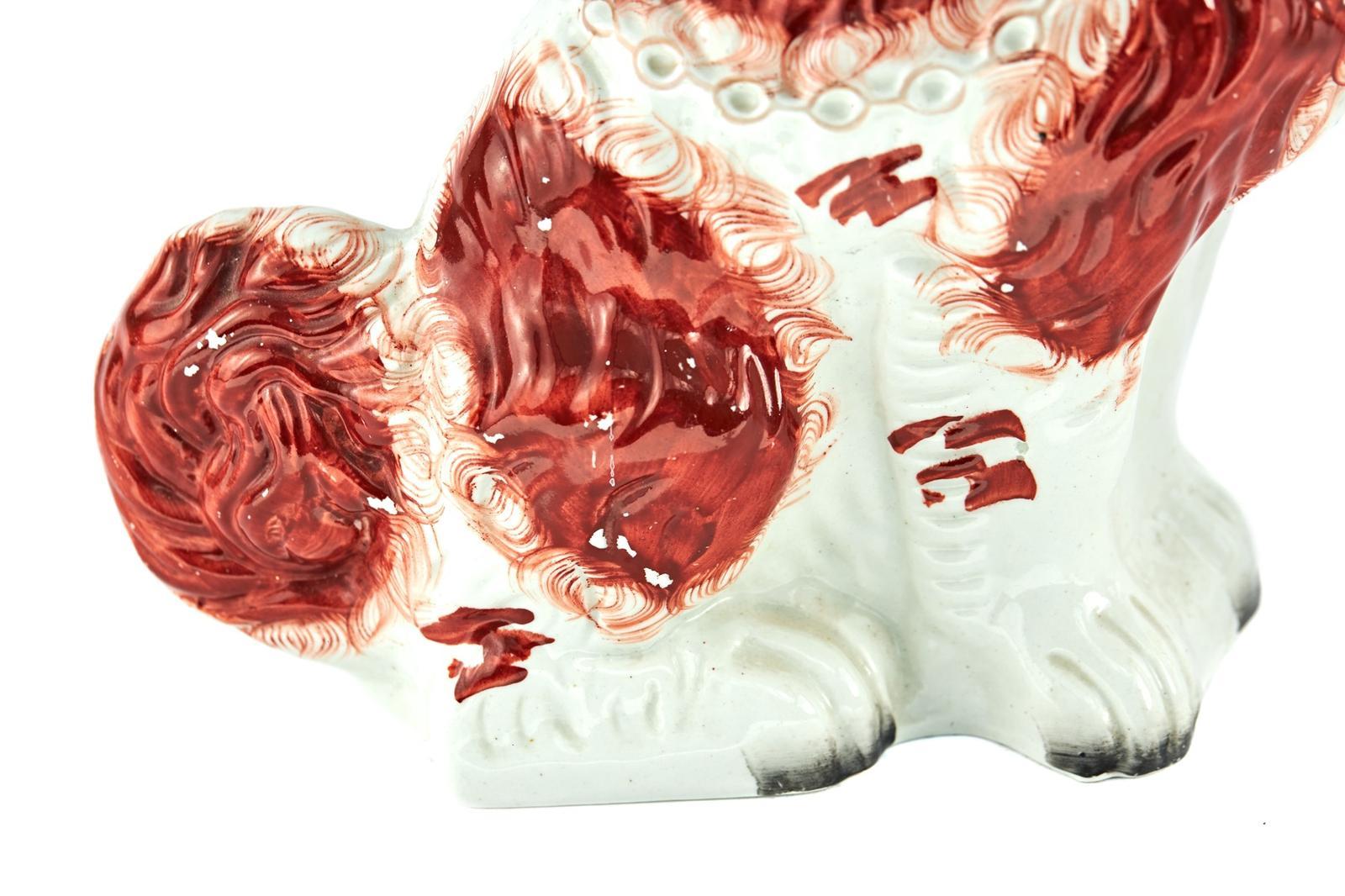Large Pair Of Antique Staffordshire Dogs For Sale 7
