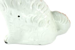 Large Pair Of Antique Staffordshire Dogs