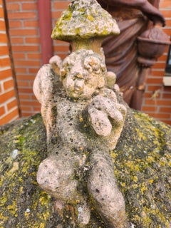 Large Pair of Antique Tuscan Terracotta Vases – 170 cm