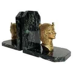 Large pair of Art Deco bookends signed by Maurice Frecourt from the 1920s