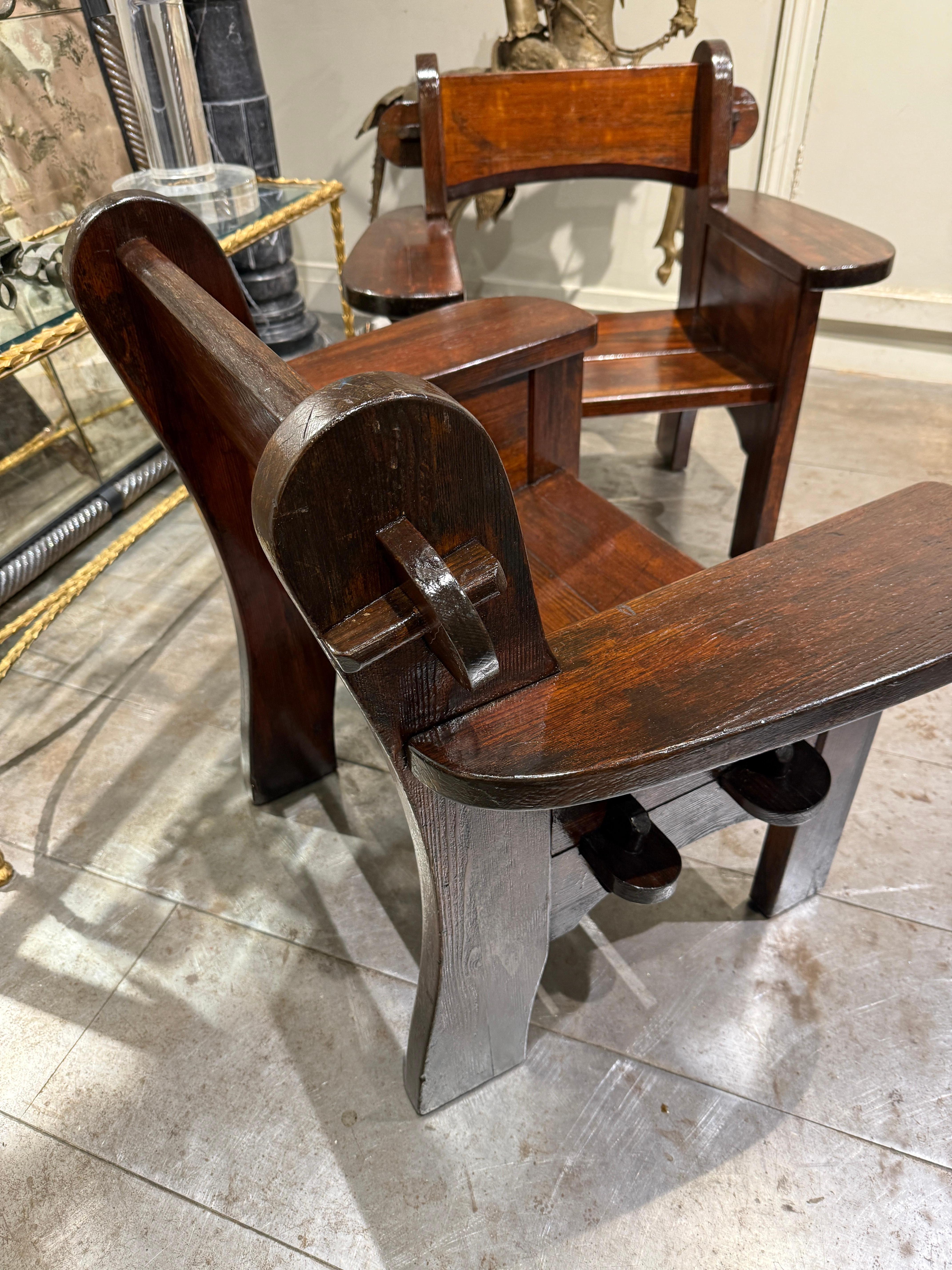 Großes Paar Berga-Sessel David Rosen Schweden 1940 (Mitte des 20. Jahrhunderts) im Angebot