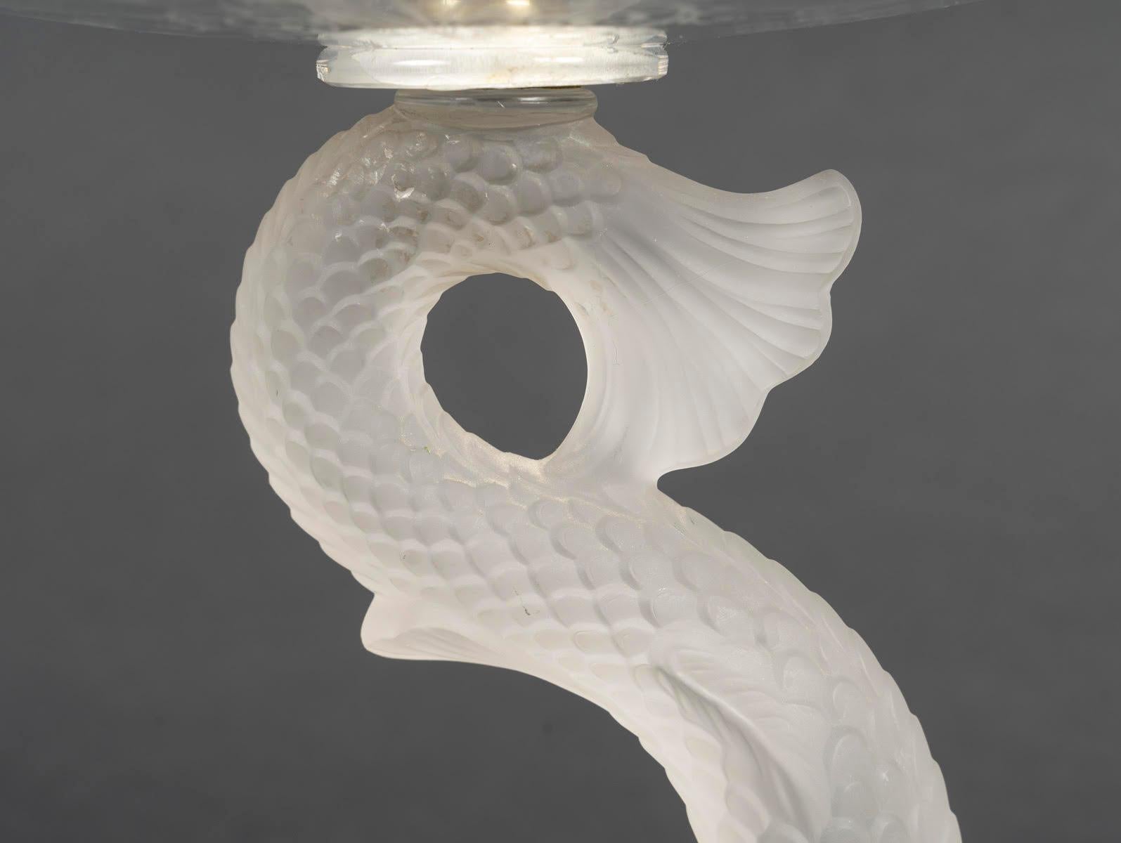 Large Pair of Candelabra and Centrepiece by Baccarat, Napoleon III Style. in vendita 10