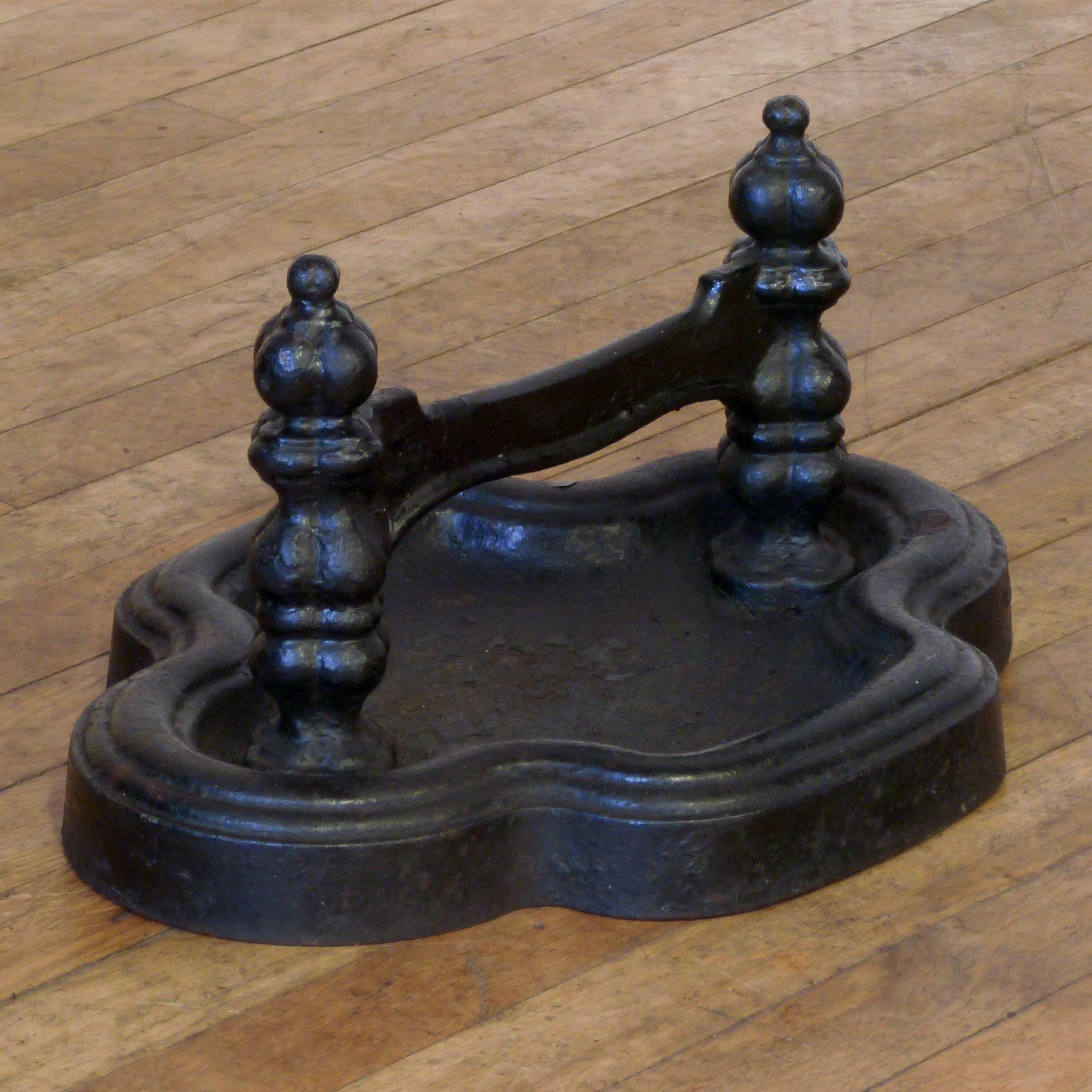 Victorian Large Pair of Cast Iron Boot Scrapers