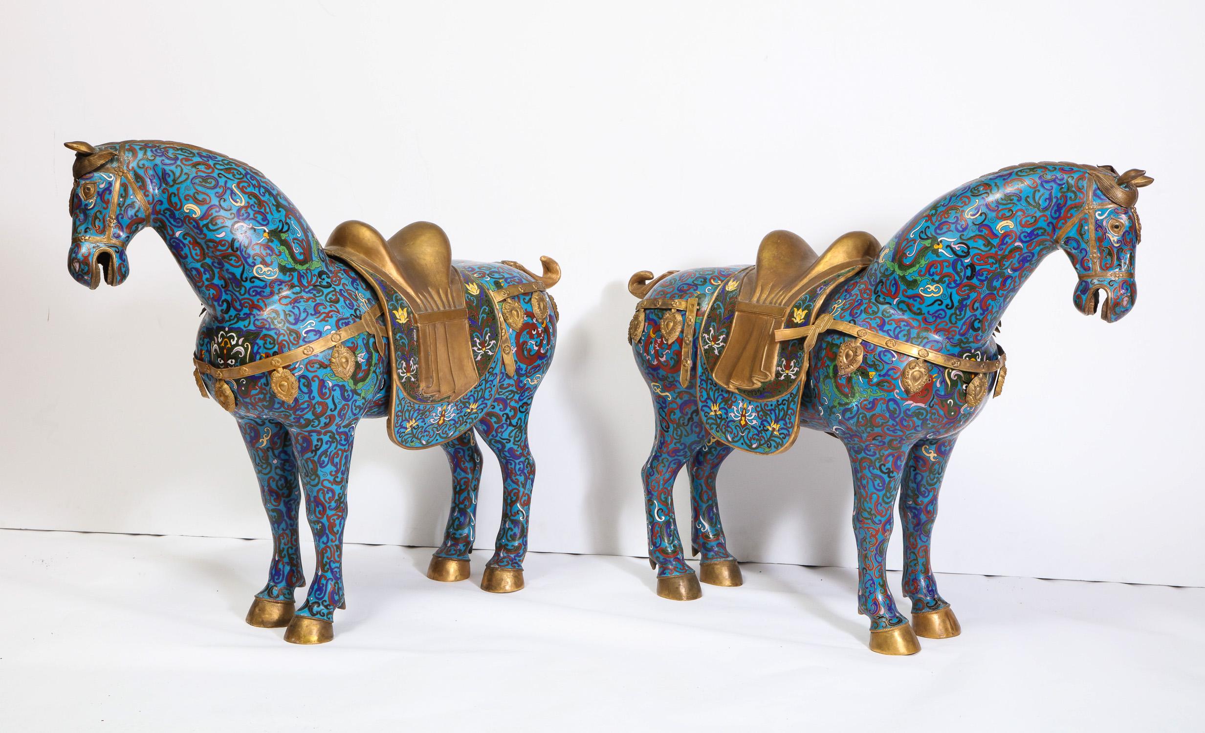 thumbnail image 2 of Appaloosa Horse Earrings – Painted Ponies Cloisonné Studs, Spirit Horse Jewelry 2 of 6